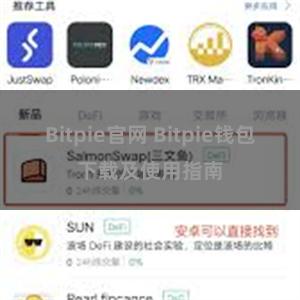 Bitpie官网 Bitpie钱包下载及使用指南