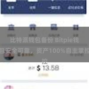 比特派钱包备份 Bitpie钱包安全可靠，资产100%自主掌控