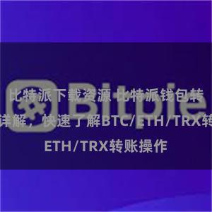 比特派下载资源 比特派钱包转账教程详解，快速了解BTC/ETH/TRX转账操作