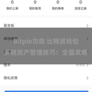 Bitpie功能 比特派钱包多链资产管理技巧：全面攻略