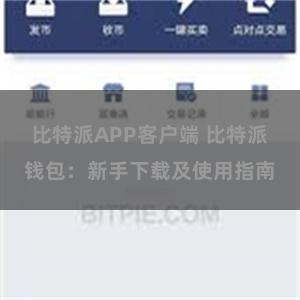 比特派APP客户端 比特派钱包：新手下载及使用指南